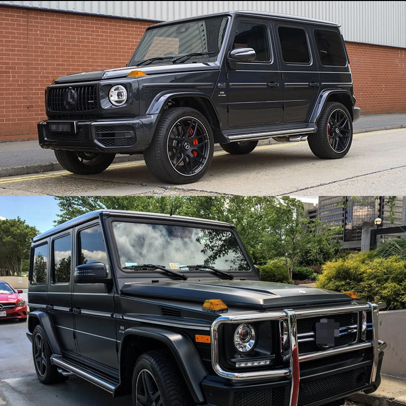 لبنز W463 G-Class G500 G550 G55 G63 G65 AMG W460 W461 1990-2018 OE-Spec الجبهة الجناح الزاوية بدوره أضواء الإشارة غطاء الإسكان
