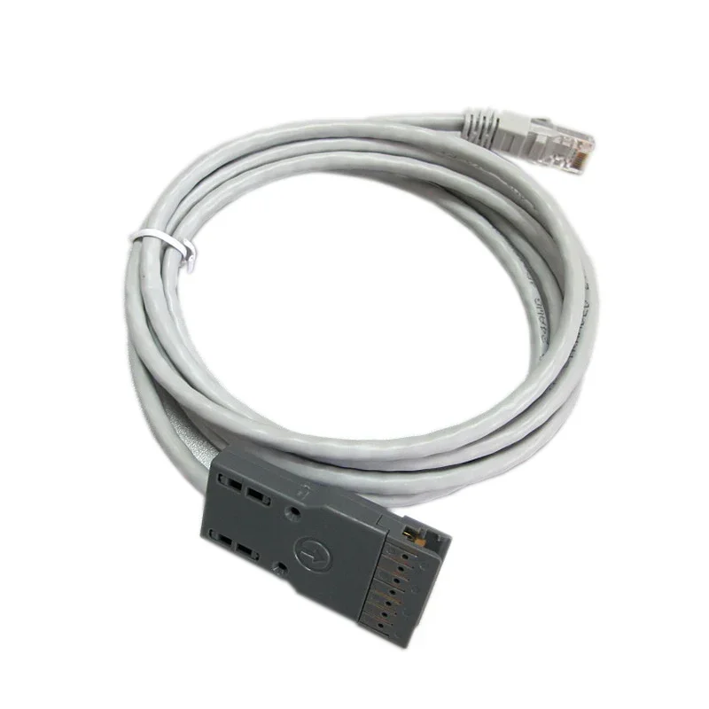 Kabel testowy BELNET 2M 4 pary 8 żył z złączem typu duckbill do RJ45 do paneli patch 110, konwerter, wysokiej jakości kabel telekomunikacyjny do sieci. — zdjęcie 2