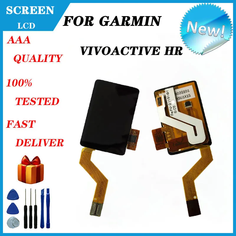 For Garmin Vivoactive HR GPS LCD Screen Display Smart Watch Screen Replacement And Repair Parts