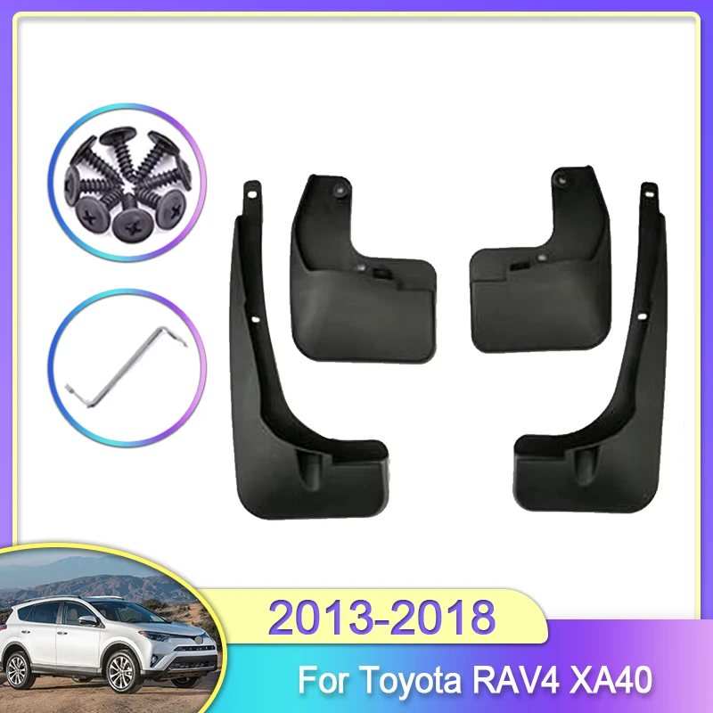 

Mud Flaps For Toyota RAV4 XA40 MK4 2013 2014 2015 2016 2017 2018 Facelift Mudguard Guard Splash Flap Mudguards Fender Accessory