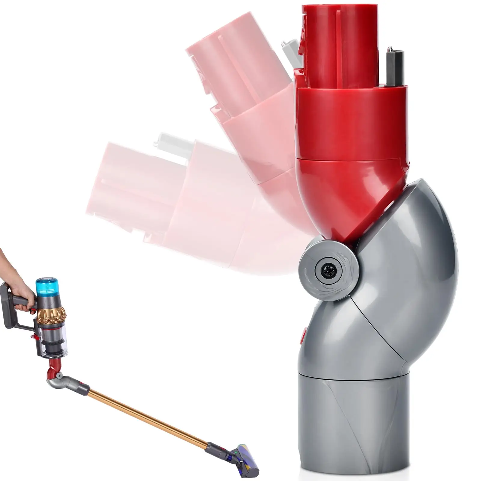 Quick Release Stofzuiger Adapter voor Dyson V7 V8 V10 V11 V15 Stofzuiger Deel Accessoires Low Reach Adapter Reserveonderdelen