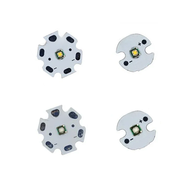 1-50 sztuk 3W LED XPE XP-E R3 3535 SMD wysokiej dioda LED dużej mocy dioda biała czerwona zielona niebieska żółta z 16mm 20mm PCB — zdjęcie 2