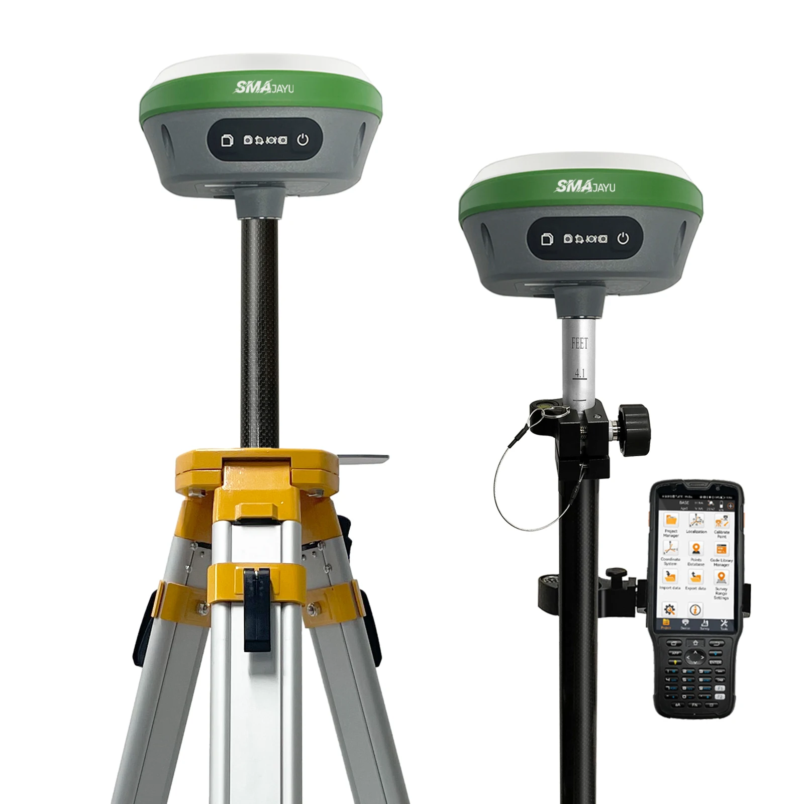 R26 V2 GNSS IMU RTK Surveying Equipment Rover Base Handheld Collector and Survey Software Close to New(Exclude Tripod&Pole)