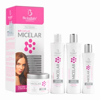 Kit Capilar Micelar Nutrição Profunda da Bio Instinto