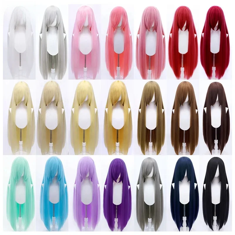 Snoya 100cm Synthetische Flauschige Corn Perm Cosplay Perücke Rosa Rot Blau Lila Anime Party Lange Perücke für Frauen