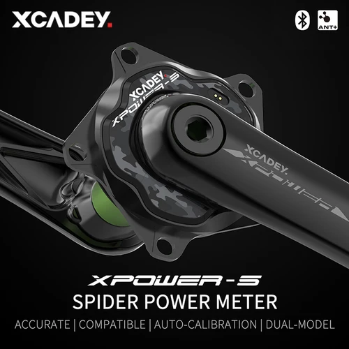 Imagen 2 del producto XCADEY medidor de potencia Spider Gor ciclismo Sram Raceface Rotor Cannondale manivela de bicicleta carretera MTB bicicleta de montaña Powermeter 110 104 BCD