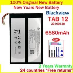 100% Genuine Original 6580mAh 32100140  Blackview TAB 12 Battery For Blackview TAB12 Replacement Mobile Phone +Free Tools