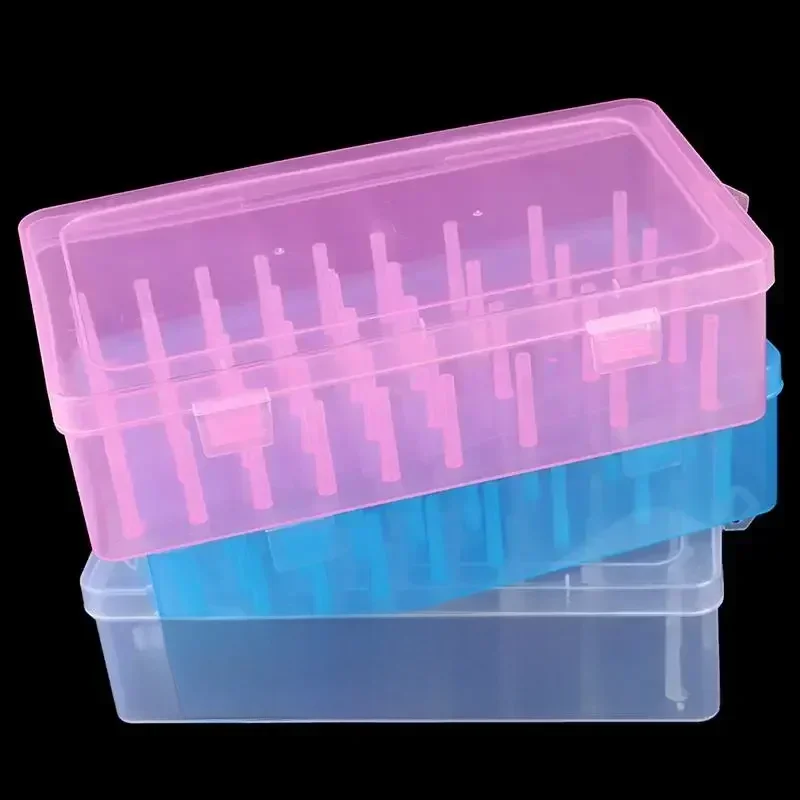 Nouvelle boîte de fil à coudre 42 pièces bobines mallette de transport porte-conteneur artisanat bobine étui d'organisation couture 24 bobines