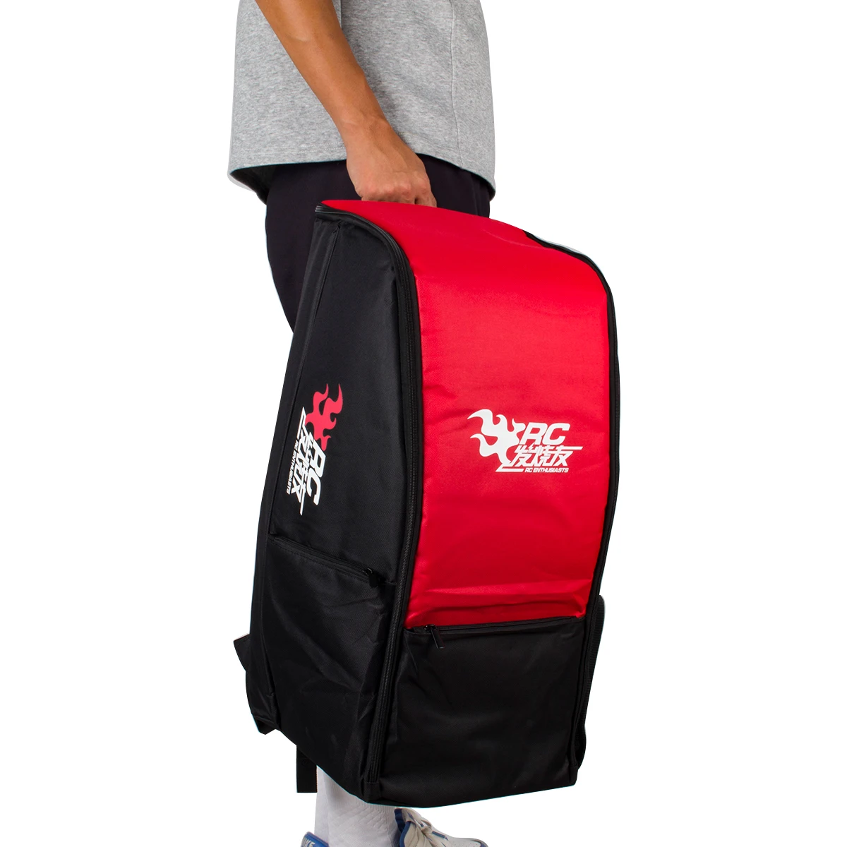 1:10 TRX4 TRX6 Axial SCX10 RCカー用 アウトドア 大容量 通気性 バックパック ポータブル収納バッグ RCクローラー ドリフトカーモデル用