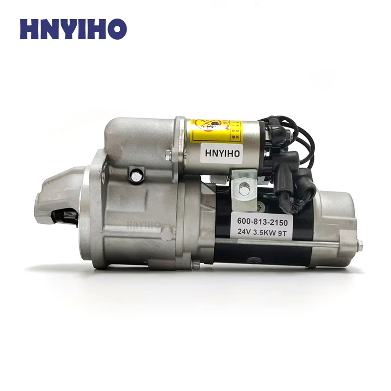

24V Starter Motor 600-813-2150 600-813-2101 600-813-2151 0-21000-4830 0-21000-4831 for KOMATSU PC60 PC100 PC120 4D94 4D105