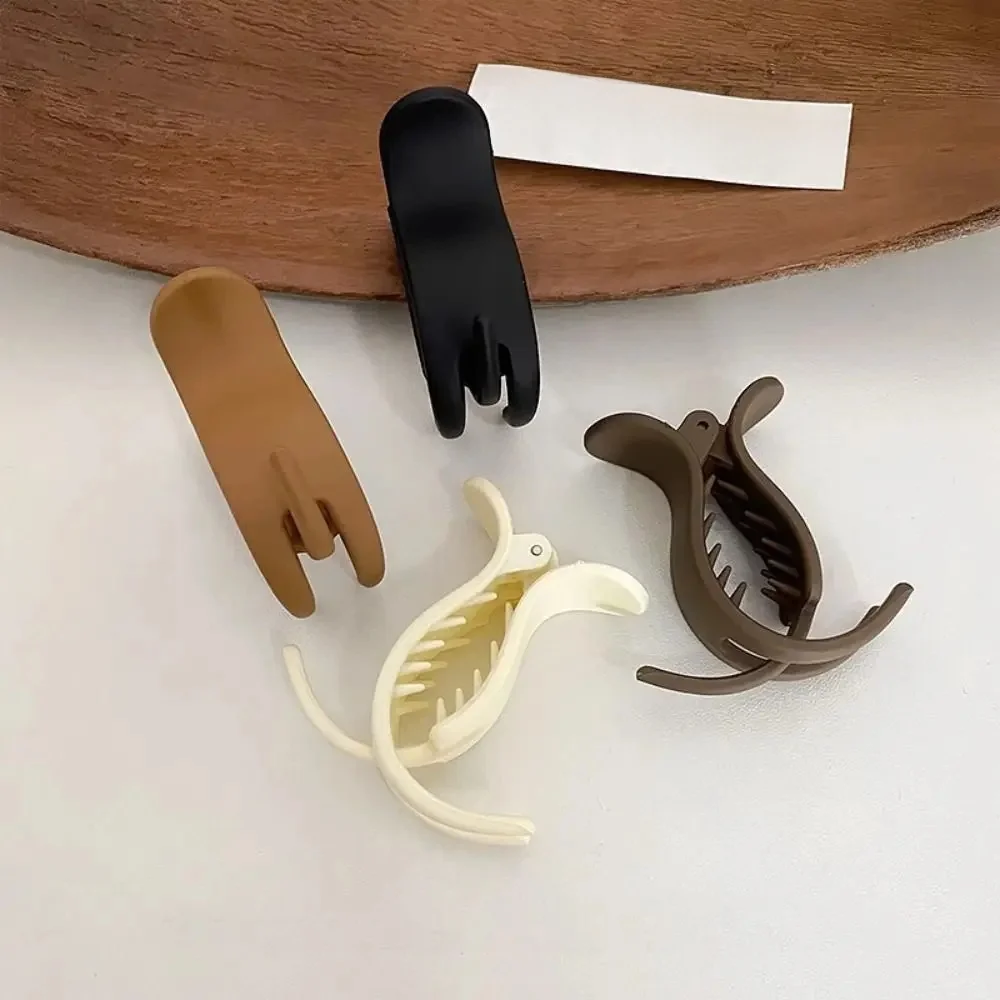 Pince à cheveux queue de cheval pour filles, pince à cheveux, épingle à cheveux, coiffure, simple, vêtements de sauna, petite griffe, document solide, accessoires de mode