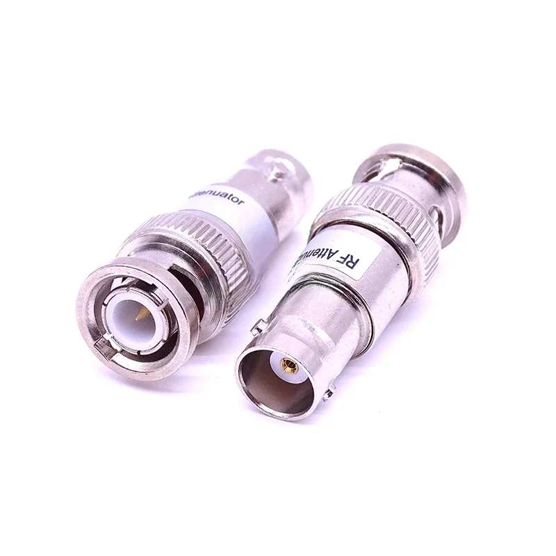 JX BNC Atenuator 2W DC-6GHz Coaxial Fixed Attenuators 1dBi 2dBi 3dBi 5dBi 10dBi 20dBi 30dBi Frequency BNC Fixed Connectors — zdjęcie 2