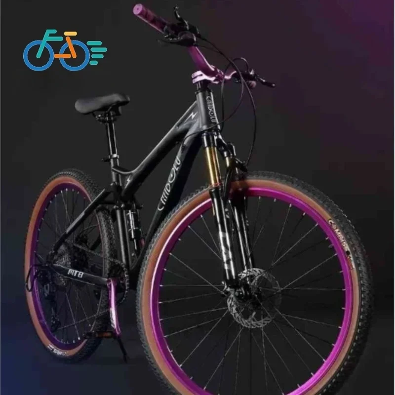 AliExpress smvp FJ Dual Shock Absorber Soft Tail Mountain Bike Student Bike Variable Speed Oil Brake Adult Off Road Male And Female Bike Racing