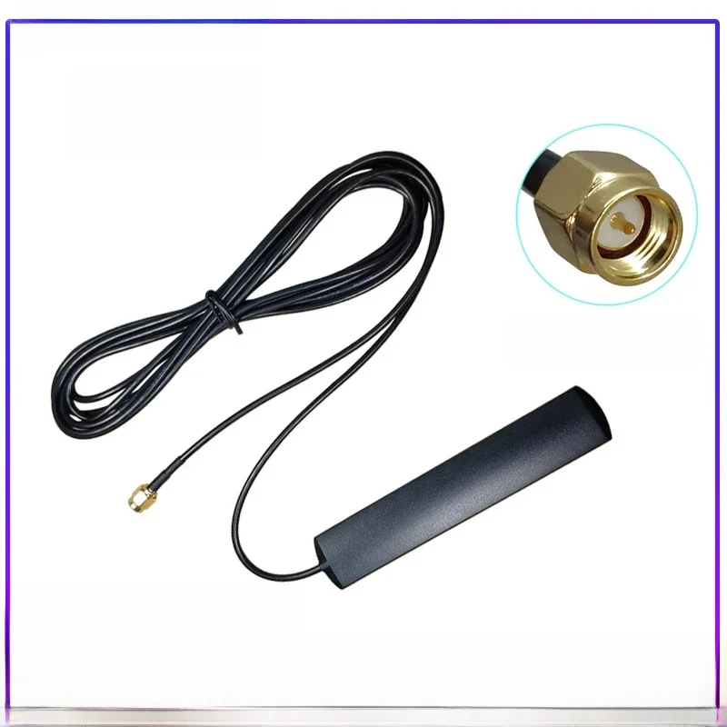 Antena GSM 2 szt. 868MHz 915MHz antena panelowa z wzmocnieniem 5dBi SMA męski kabel 3 metry antena IOT do montażu w samochodzie 824-960MHz antena sygnałowa — zdjęcie 2