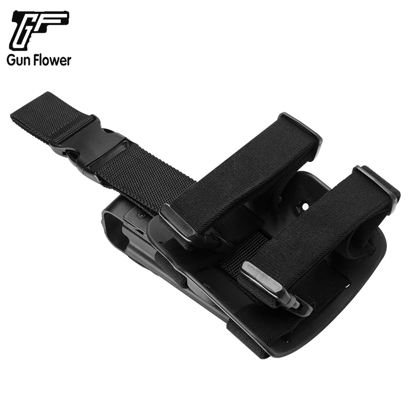 Imagem -06 - Dever Coldres se Encaixa Glock 17 19 22 23 31 32 com Tactical Drop Leg Nível Iii Retenção Multi Função Plataforma Gun Flor Direito