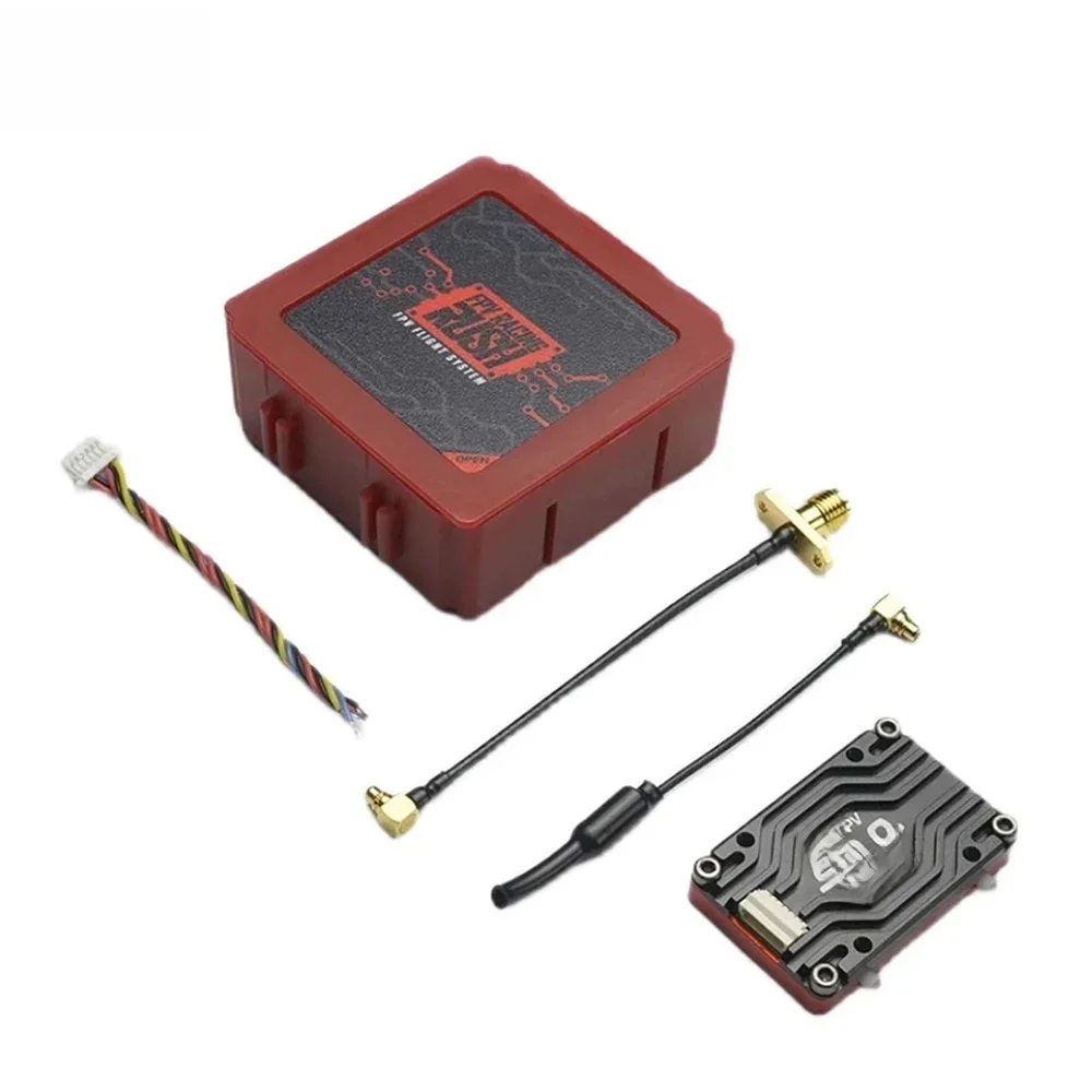 RUSHFPV RUSH TANK SOLO 5.8G VTX Video Zender CNC Shell 48CH 1.6W High Power Ingebouwde Microfoon voor RC FPV Racing Drone - afbeelding 2