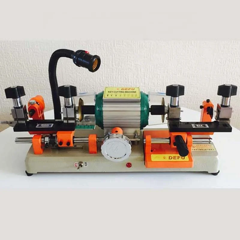 Horizontal Key Duplicator Cutting Machine Key Abloy Duplicating Tool Machine with External Cutter Double Machine 220V/110V