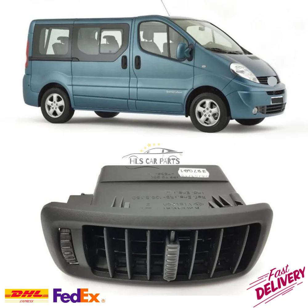 For Renault Trafic 2 Opel Vivaro Primastar Heating Grille Diffuser Center Panel 7701024458 Fast Delivery