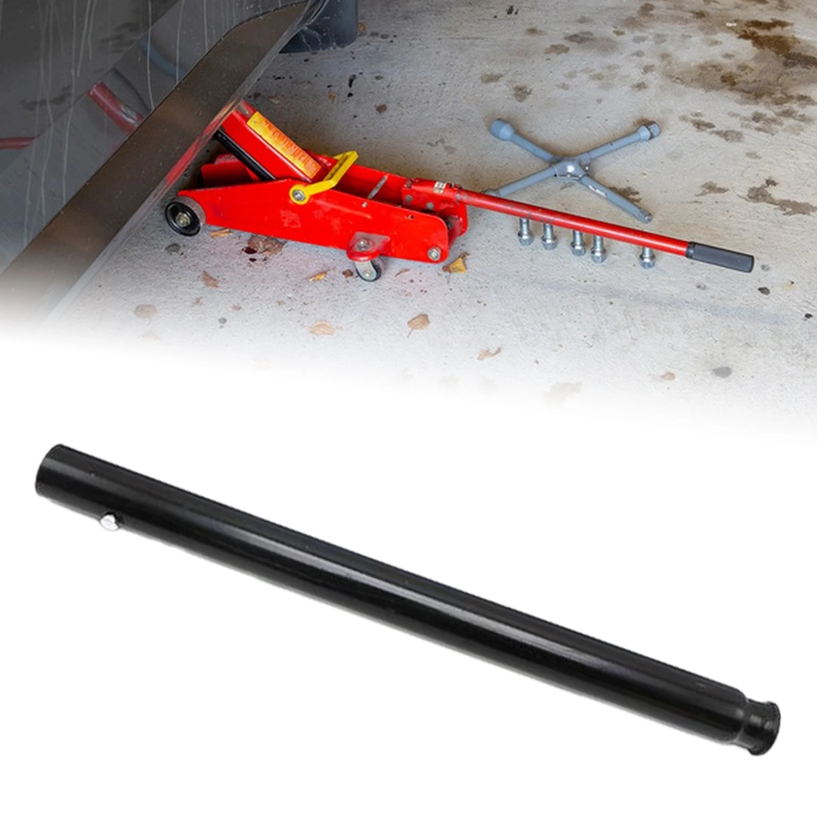 Jack Stands Handle Durable Steel Easy to Use Strong Bearing Capacity Portable Jack Pole Lever for Truck Car Replacements