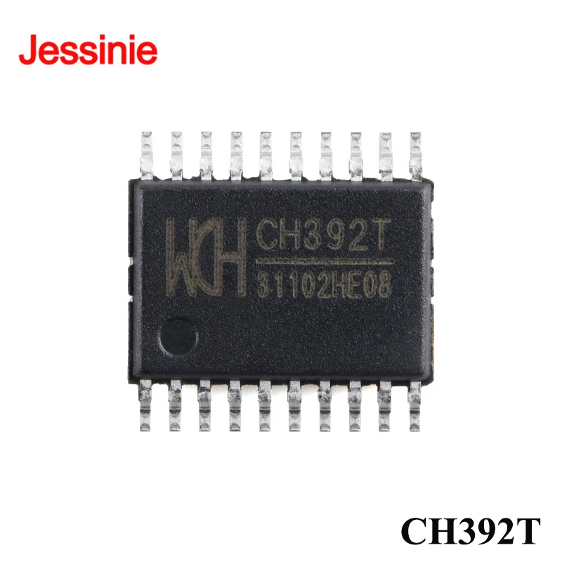 20Pcs/1pc CH392T TSSOP-20 TCP/IP Network Protocol Stack Chip