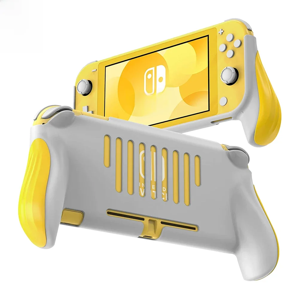 Poignée ergonomique pour Nintendo Switch Lite, coque de protection Shock Verde, poignées de jeu