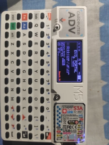 Customer photo for Pocket Lab – Cardputer-Adv ESP32 Programmable Computer — Gearfinch