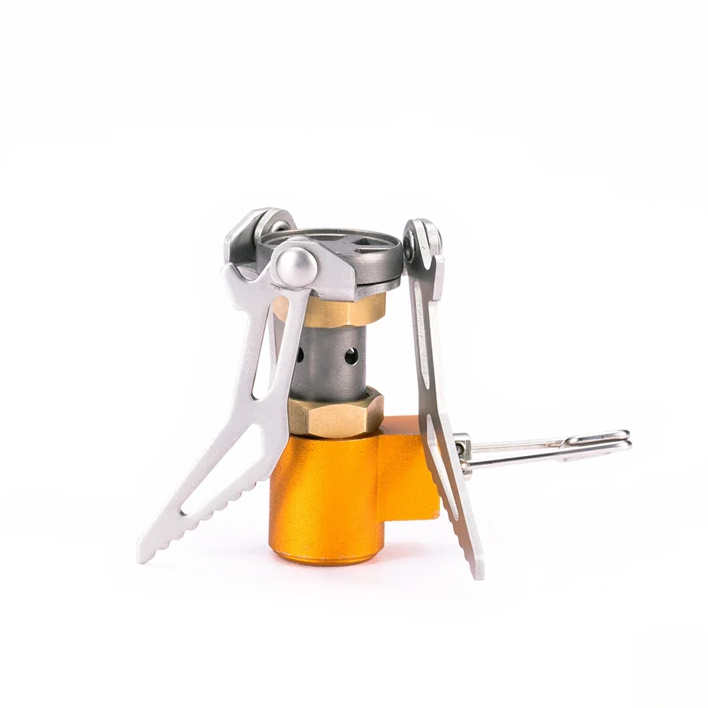 Fire Maple Ultralekka tytanowa kuchenka rakietowa 2600W Przenośny palnik plecakowy Outdoor Hiking Cooking FMS-300T Mini palnik gazowy — zdjęcie 2