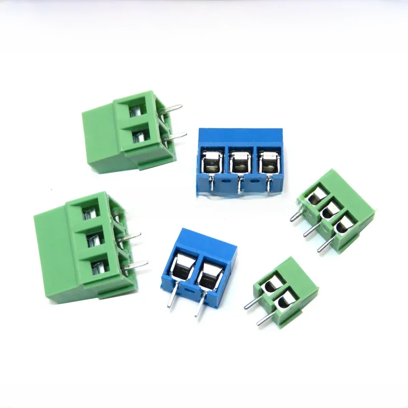 10 sztuk KF128 KF301 KF350 2P 3P 5mm/3.5mm/2PIN 3PIN śruba zaciskowa PCB złącze terminala złącze Splice — zdjęcie 2