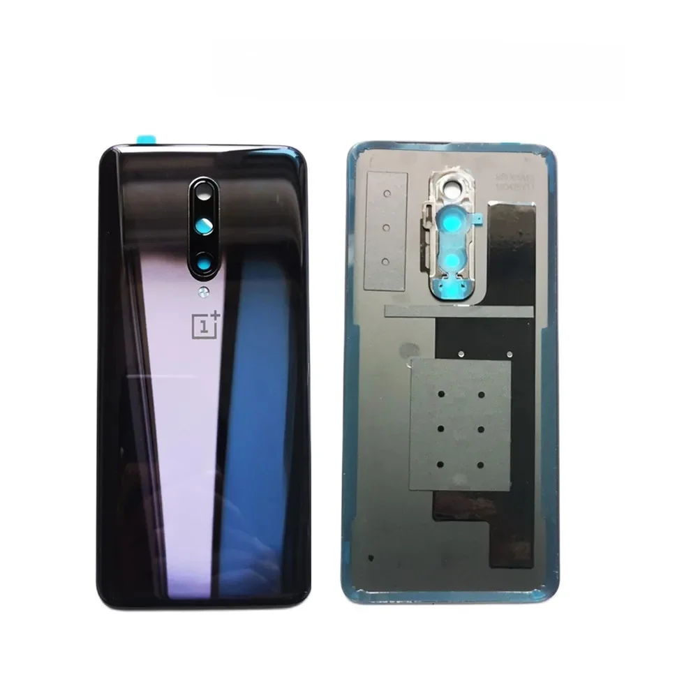 Nowy oryginał dla ONEPLUS 7 Pro Obudowy ramki telefonu komórkowego Obudowa tylnej pokrywy baterii Części naprawcze ze szklanym obiektywem aparatu dla 1+7 Pro — zdjęcie produktu 4