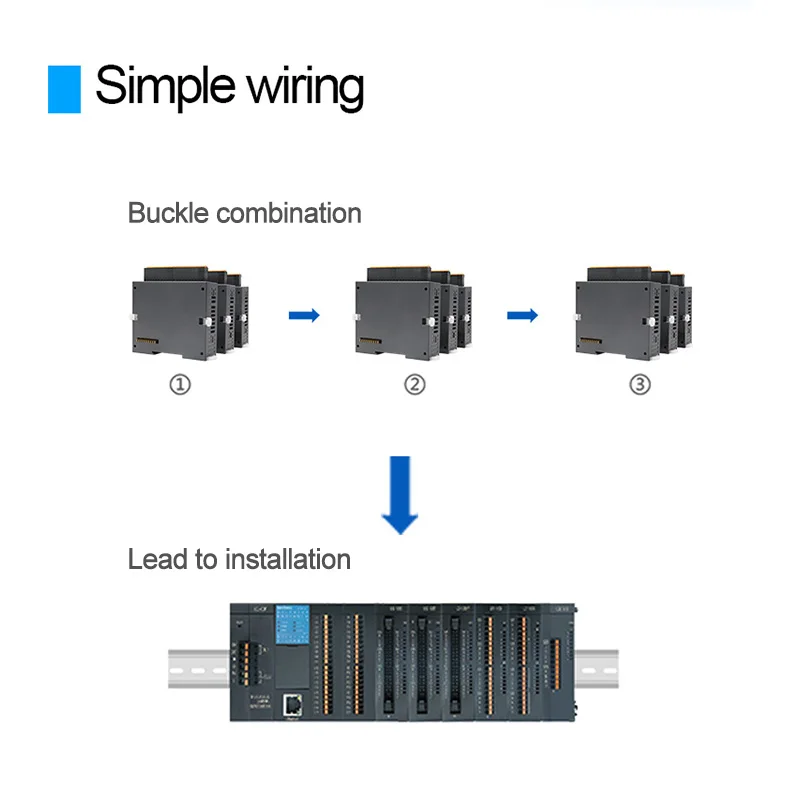 

Coolmay L02-8EYT Programmable Logic Controller Expansion module digital output module