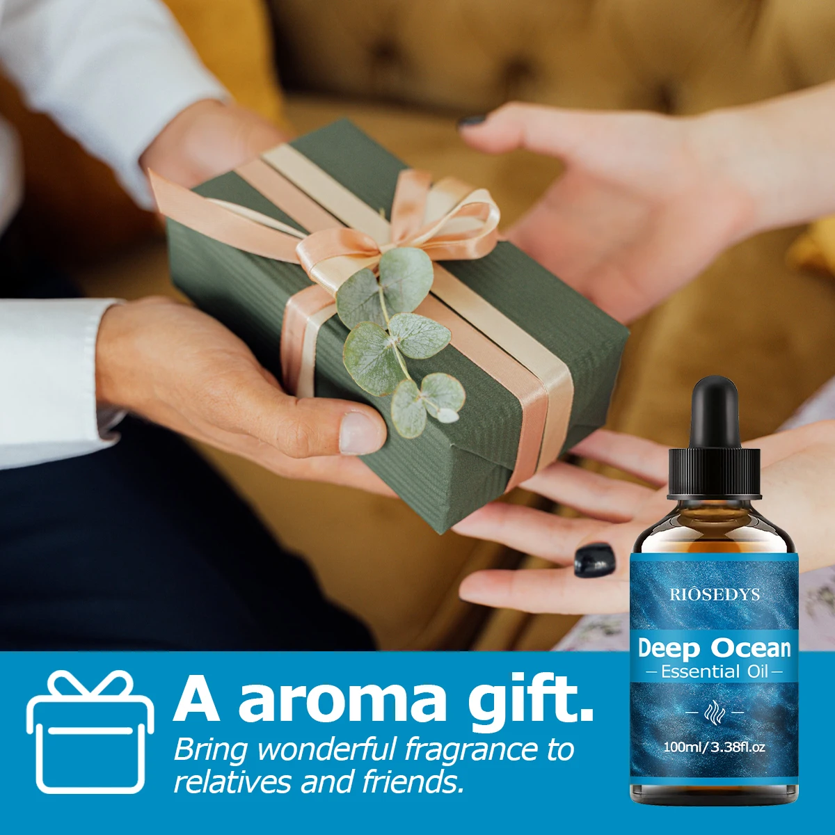 DEEP OCEAN Ätherisches Öl, Frisches Meeresduftöl für Diffusoren, Aromatherapie & DIY-Duftprodukte, Aroma von sauberem Ozean – Detail 8