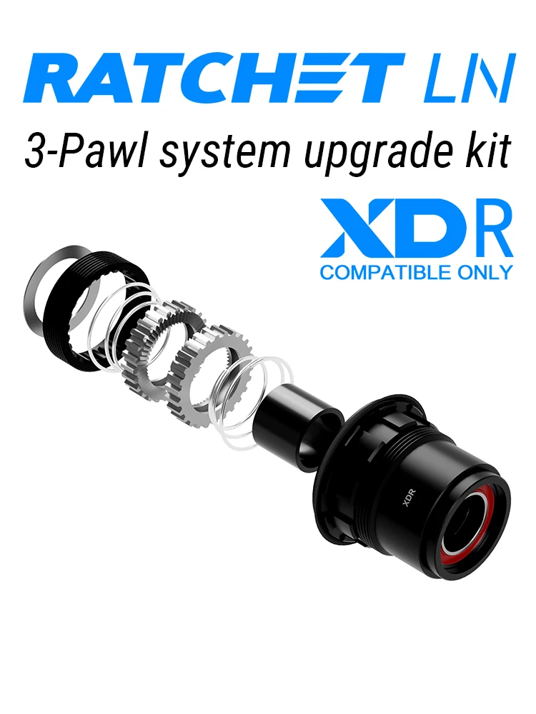 AliExpress NONE Ratchet LN Upgrade Kit XDR 11/12v Freehub Conversion 18T 36T 54T Drive Body with Tool Road Bike 370 Rear Hub 3-Pawl Replacement
