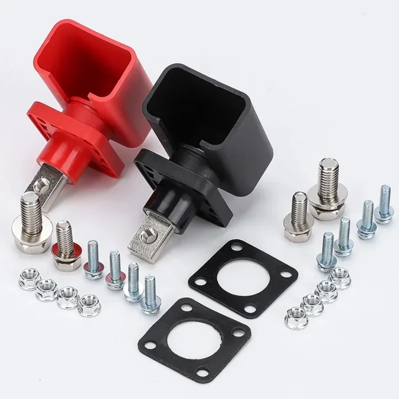 2 pièces Bornier de batterie au lithium 300A 200A 120A, connecteur de stockage haute intensité pour onduleur, type à montage sur prise