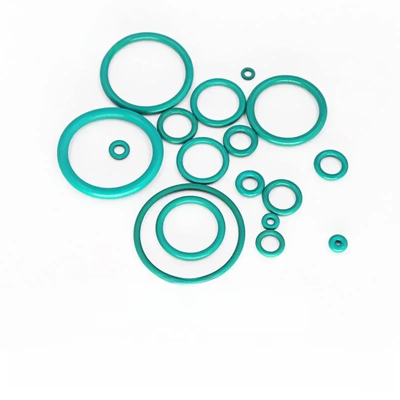 Joint torique épaisseur 2/2,2/2,4 mm CS caoutchouc fluoré FKM joint en caoutchouc résistant à la température d'étanchéité complet dans les spécifications.-.