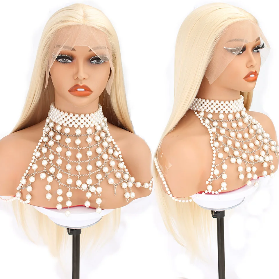 

613 26 дюймов 13X4 Прямые синтетические парики фронта шнурка Прозрачные швейцарские парики шнурка Прямые кружевные фронтальные парики 260 грамм Парики для косплея