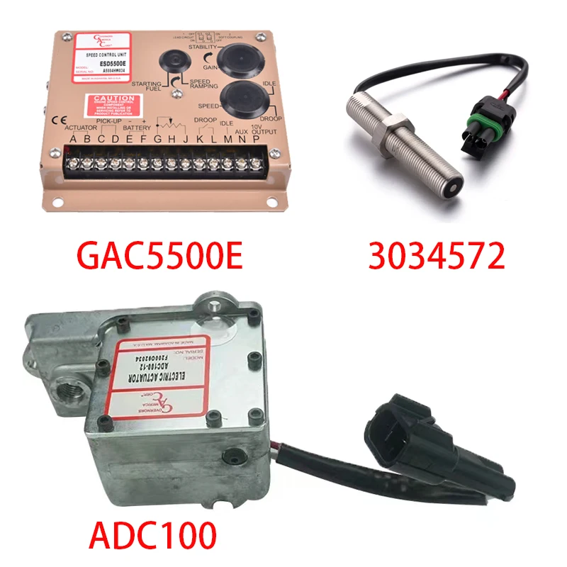 Xeon GAC ADC-100 12V/24V Actuator GAC 5500E speed control 3034572 sensor