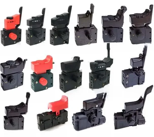 Interrupteur à gâchette FA5-6/IBEK, perceuse électrique, marteau, 250V 6A/10A, interrupteur de contrôle de vitesse pour perceuses électriques GBM500RE et GBM13RE
