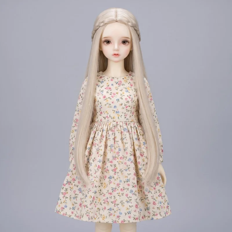 

JD537 All Sizes Pretty Princess BJD Synthetic Mohair Wig For 1/12 OB11 YOSD MSD SD Blythes Doll Hair Wholesale Cheap Accessories