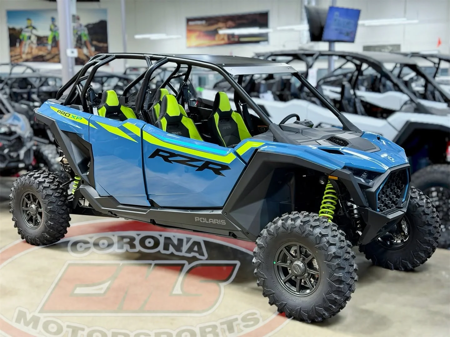 JB NEW 2025 Polaris RZR PRO XP 4 Premium (Zenith Blue) 4 Seater UTV SXS