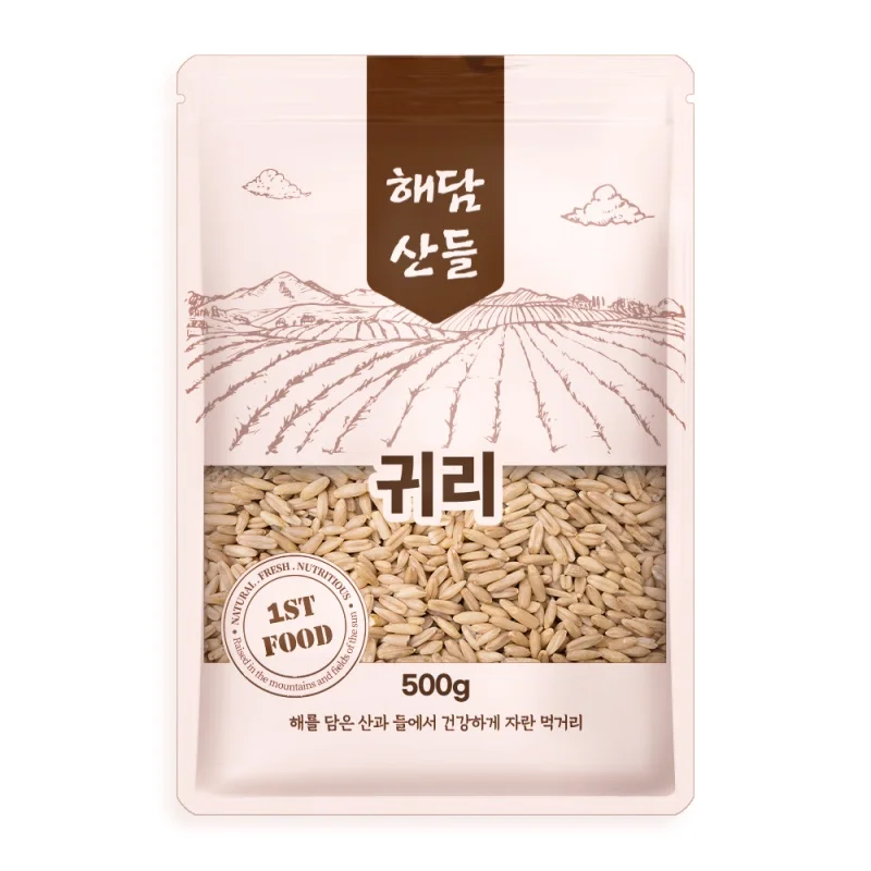 Canadian oats 500g x 3 Bong L oats rice oatmeal superfood grain L zipper pack small package