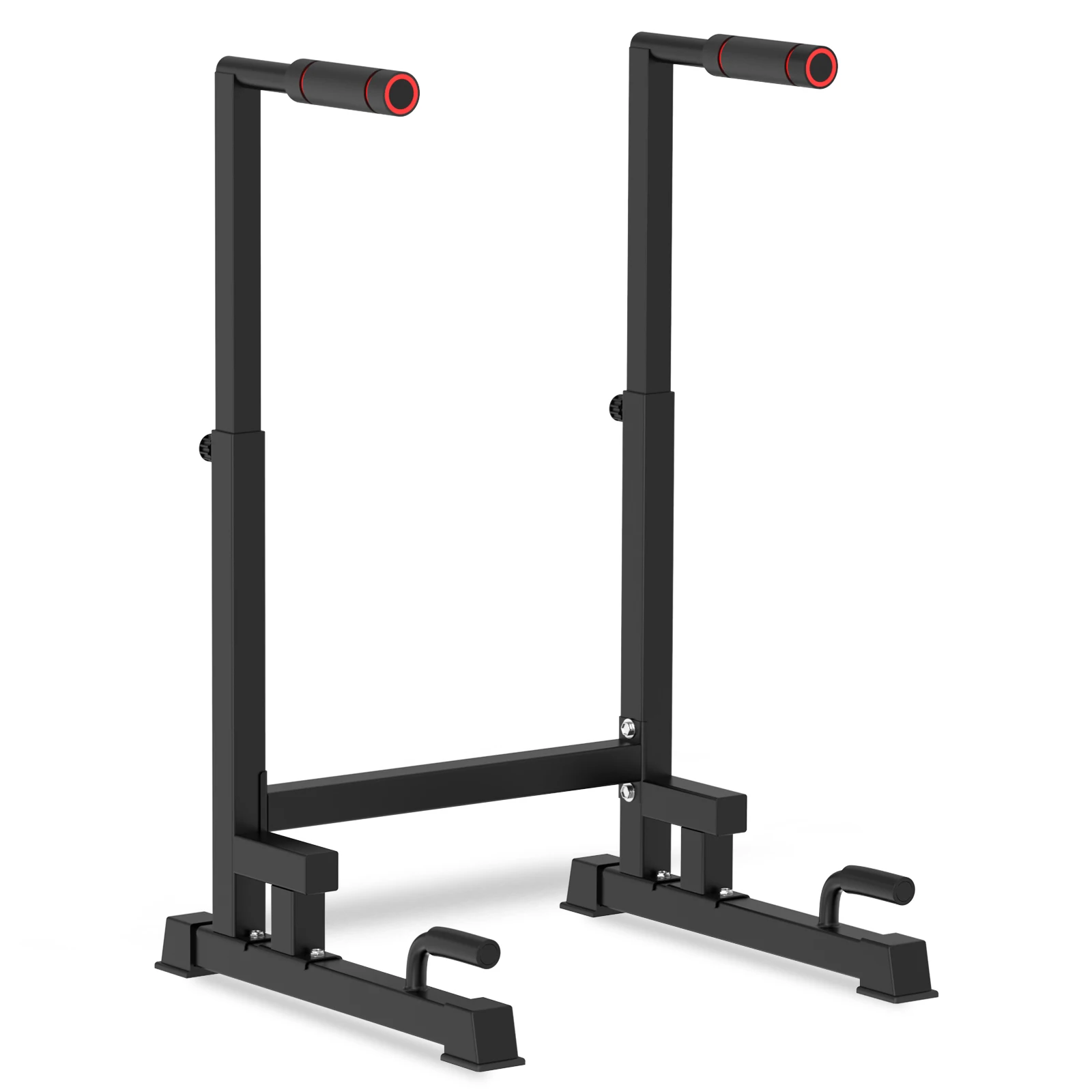 Dip Barren 2026 Neu höhenverstellbar 100–130 cm stabil bis 200kg, Dip Station Parallettes für Calisthenics Krafttraining Zuhause Home Gym