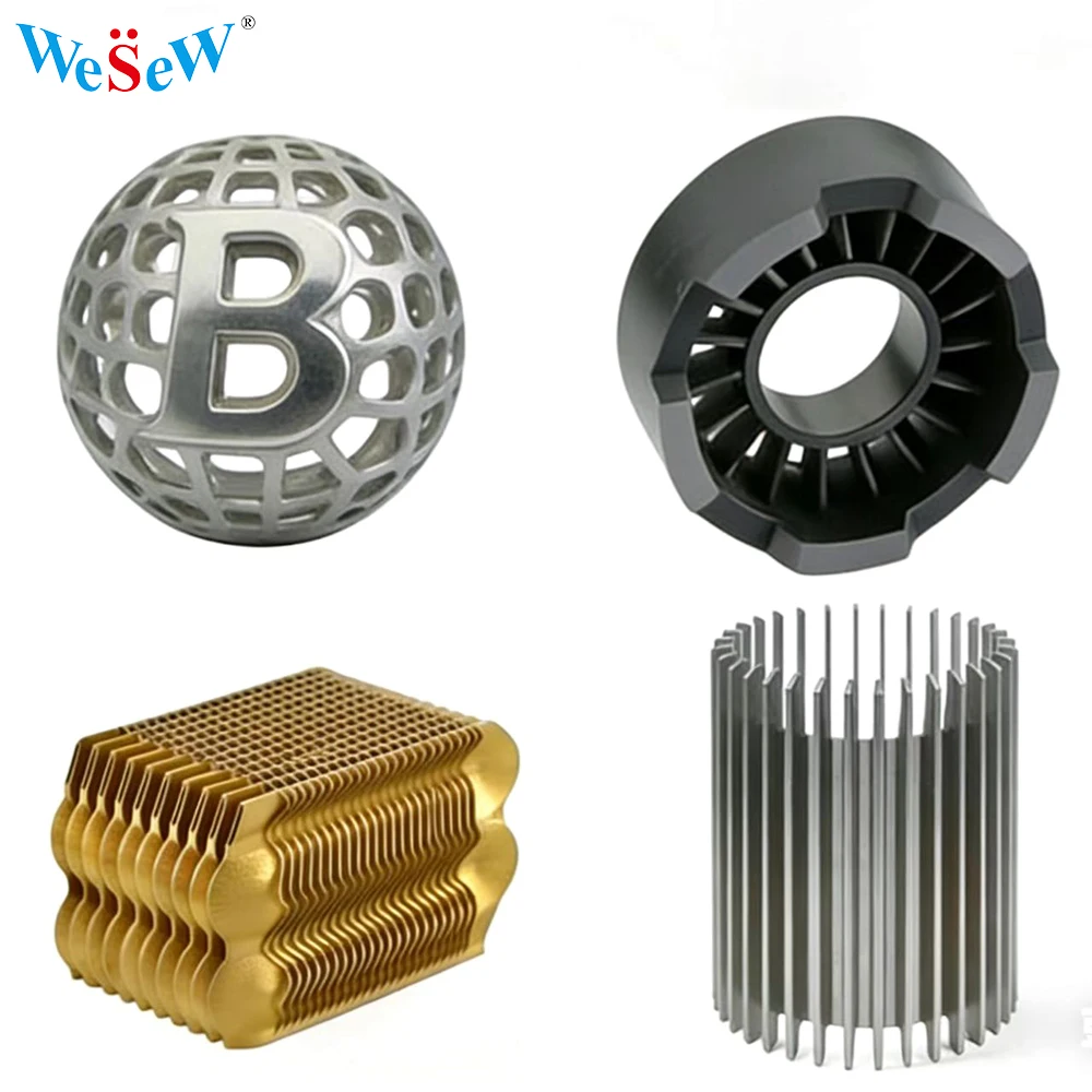 Custom Metal 3D Printing Service SLM Aluminum Stainless Steel Rapid Prototyping CNC Machining Wire EDM Broaching Custom 3D Print