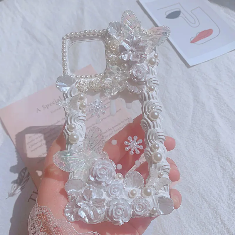 Cream Glue Phone Case DIY Store-made products baroque Style Mobile Phone Case For iPhone 7 8 X 11 12 13 XR Pro For Girl Women Cream Glue Phone Case DIY Store-made products baroque Style Mobile Phone Case For iPhone 7 8 X 11 12 13 XR Pro For Girl Women