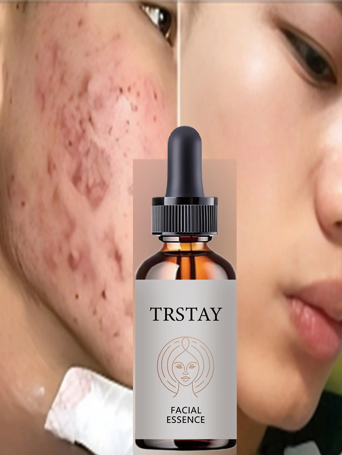 Hydrating Facial Oil Quick Absorption No Shine Lightweight Non Greasy Formula for All Skin Types Deep Moisturizing Serum with Na