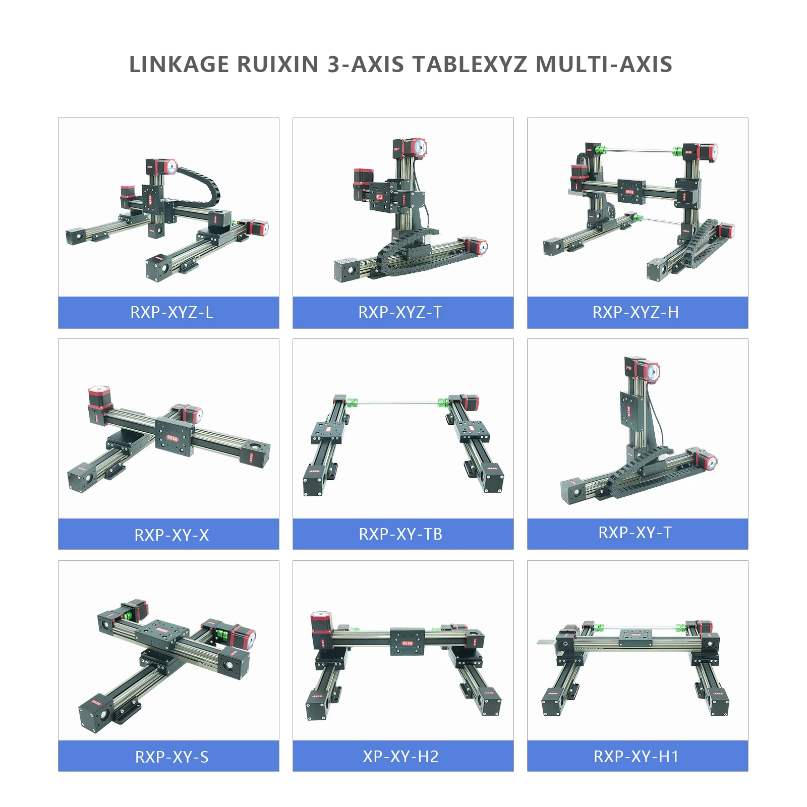 QRXQ RXP80 Heavy Load Guide 100mm 200mm 300mm Rail Linear Stage Actuator Belt Driven Linear Guide Belt Driving Linear Guide Rail