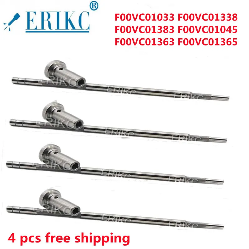 

ERIKC 4 PCS F00VC01033 F00VC01338 F00VC01383 F00VC01045 F00VC01363 F00VC01365 Injector Control Valve Fuel Component