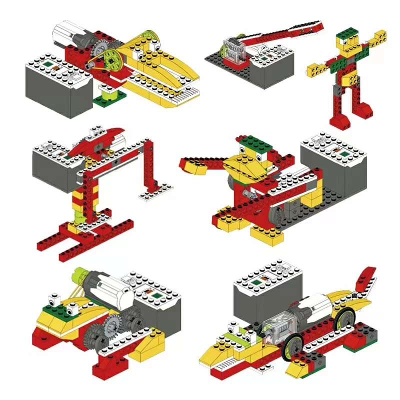 Technical Parts Compatible Wedo 1.0 9686 Block Robot Power Function DIY Educational School Students Learning Building Blocks Toy