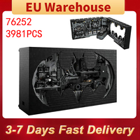 3981pieces Batcaves Shadow Box Building Blocks Assembly Model Brick Toy Adults Birthday Christmas Gift Compatible With Set 76252