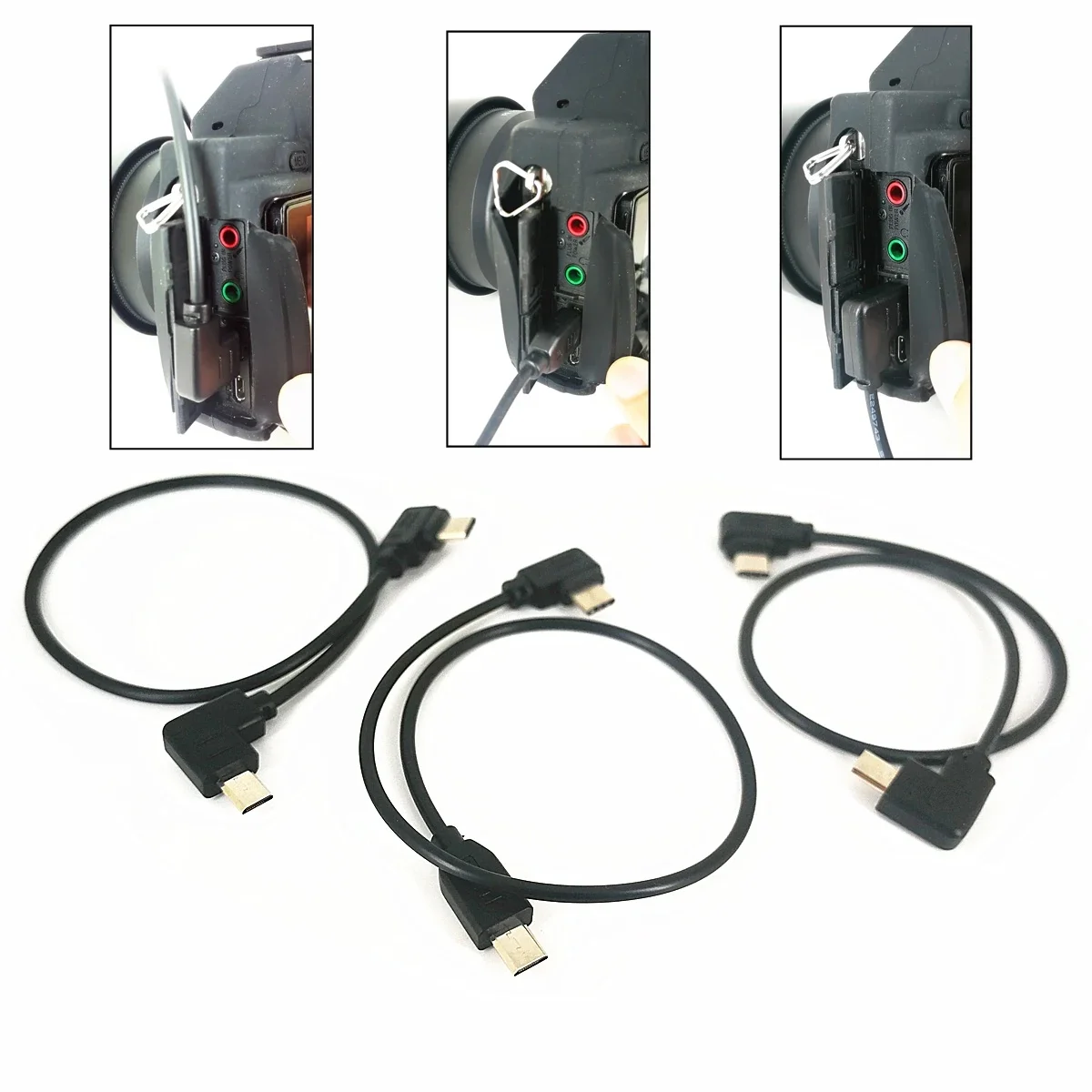 Kabel USB-C do zdalnego sterowania kamerą z wieloma portami USB dla DJI Ronin-SC Ronin RSC2 RS4 RS3 RS2 i kamer Sony A7 A7R A7S III IV, złącze Type-C — zdjęcie produktu 7