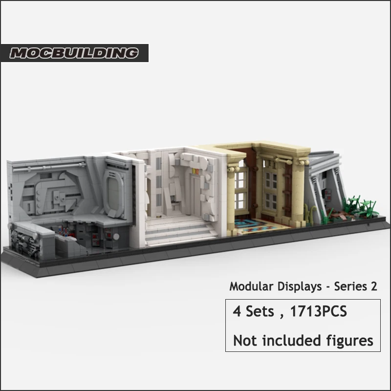 Movie Ultimate Collector Mini Model Modular Displays Moc Building Block DIY Assembly Bricks Creative Street View Toys Gifts